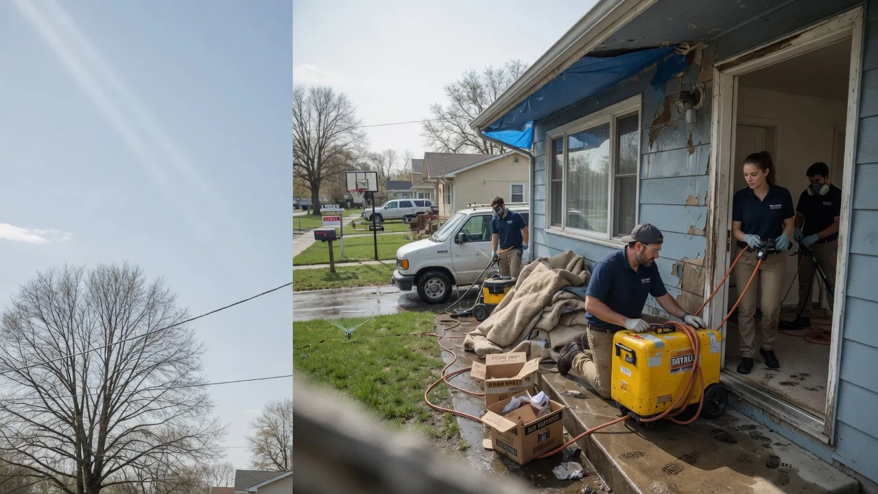 Basement Flood Cleanup in Elrosa, MN near me